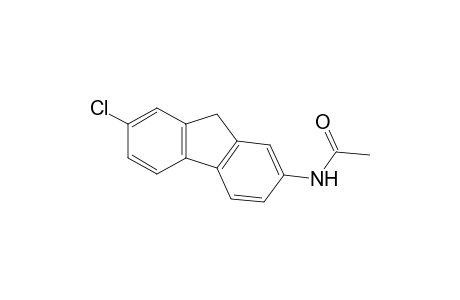 N-(7-chloro-2-fluorenyl)acetamide