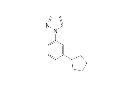 1-(3-Cyclopentylphenyl)-1H-pyrazole