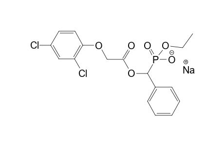 Methyl Sodium ethyl-.alpha.-[(2',4'-dichlorophenoxy)acetoxy]phenyl-phosphonate