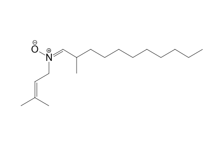 (E)-2-methyl-N-(3-methylbut-2-en-1-yl)undecan-1-imine oxide