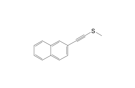 2-(2-Naphthyl)ethynyl Methyl Sulfide