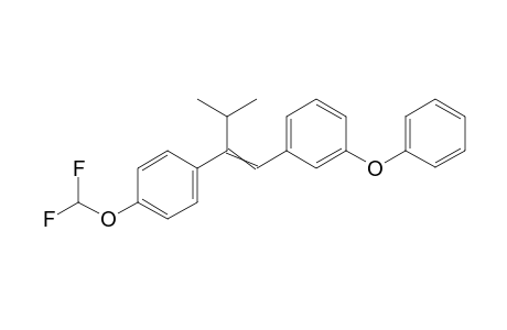 1-(2-(4-(difluoromethoxy)phenyl)-3-methylbut-1-enyl)-3-phenoxybenzene