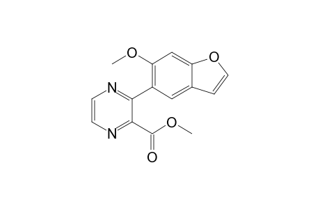 Methyl 3-(6-methoxybenzofuran-5-yl)pyrazine-2-carboxylate