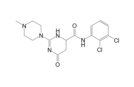 4-pyrimidinecarboxamide, N-(2,3-dichlorophenyl)-3,4,5,6-tetrahydro-2-(4-methyl-1-piperazinyl)-6-oxo-