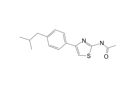 4-(4-Isobutylphenyl)-1,3-thiazol-2-amine, N-acetyl-