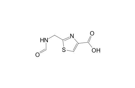4-Thiazolecarboxylic acid, 2-[(formylamino)methyl]-