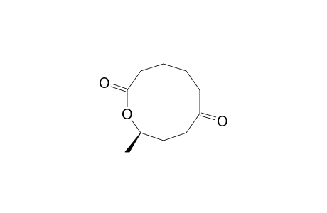 (10R)-10-methyloxecane-2,7-dione