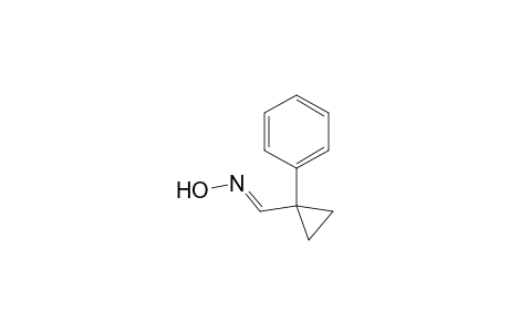 (1E)-1-phenyl-1-cyclopropanecarboxaldehyde oxime