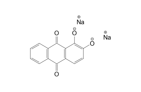 9,10-Anthracenedione, 1,2-dihydroxy-, disodium salt