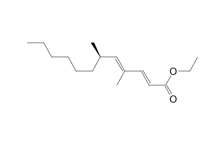 Ethyl (2E,4E,6R)-4,6-Dimethyl-2,4-dodecadienate