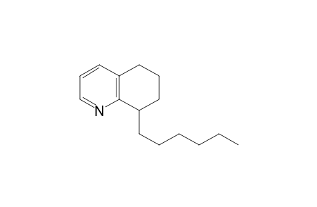 8-Hexyl-5,6,7,8-tetrahydroquinoline