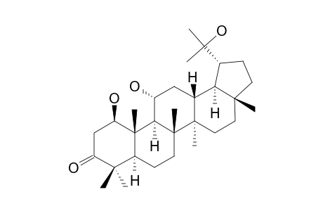 1.beta.,11.alpha.,20-Trihydroxy-lupan-3-one