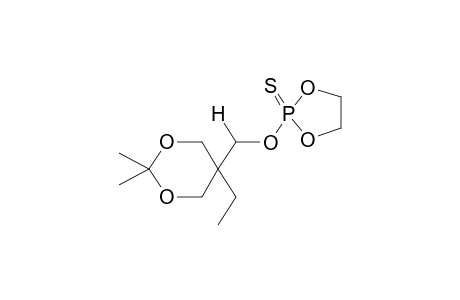 2-THIO-2-(2,2-ISOPROPYLIDENEDI(HYDROXYMETHYL)BUTOXY-1)-1,3,2-DIOXAPHOSPHOLANE