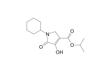 1-cyclohexyl-4-hydroxy-5-oxo-3-pyrroline-3-carboxylic acid, isopropyl ester