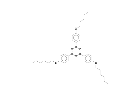 2,4,6-Tris-(4-hexyloxy-phenyl)-boroxin