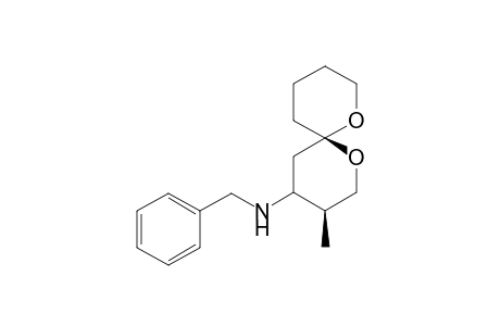 (3S,4RS,6R)-N-Benzyl-3-methyl-1,7-dioxaspiro[5.5]undecan-4-amine