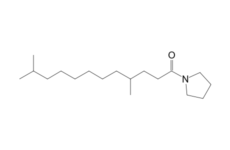 N-(4',11'-Dimethyldodecanoyl)-pyrrolidine