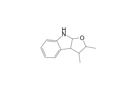 2H-Furo[2,3-b]indole, 3,3a,8,8a-tetrahydro-2,3-dimethyl-