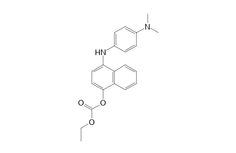 Carbonic acid, 4-[[4-(dimethylamino)phenyl]amino]-1-naphthalenyl ethyl ester