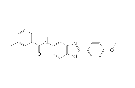 benzamide, N-[2-(4-ethoxyphenyl)-5-benzoxazolyl]-3-methyl-