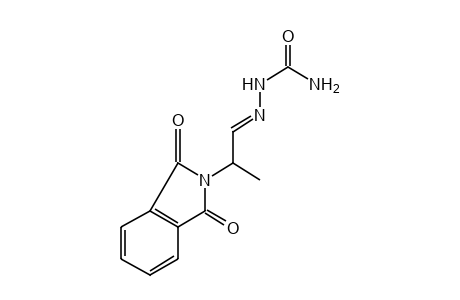N-(1-FORMYLETHYL)PHTHALIMIDE, SEMICARBAZONE