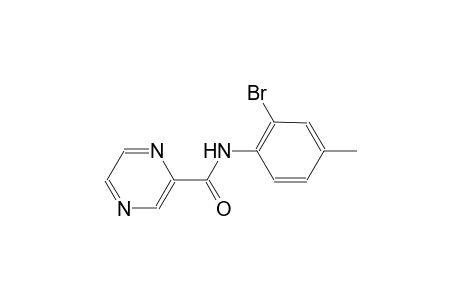 N-(2-bromo-4-methylphenyl)-2-pyrazinecarboxamide
