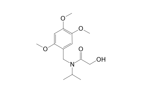 2-Hydroxy-N-iso-propyl-(2,4,5-trimethoxybenzyl)acetamide