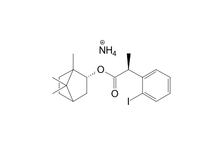 (4S)-endo-Bornyl-(2R)-2-(2-iodophenyl)propionate Ammonio salt