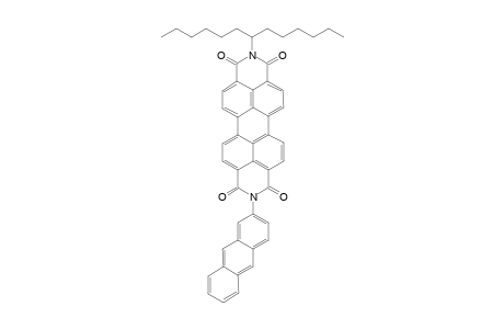 N-(1-Hexylheptyl)-N'-(2-anthracenyl)perylene-3,4:9,10-tetracarboxylic bisimide