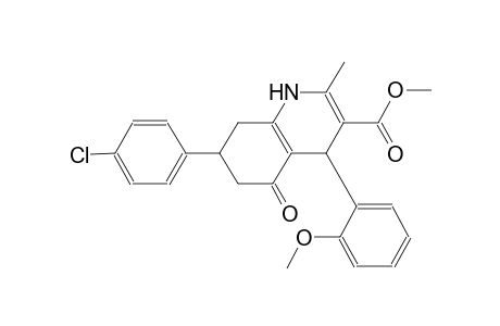 3-quinolinecarboxylic acid, 7-(4-chlorophenyl)-1,4,5,6,7,8-hexahydro-4-(2-methoxyphenyl)-2-methyl-5-oxo-, methyl ester