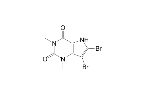 1H-Pyrrolo[3,2-d]pyrimidine-2,4(3H,5H)-dione, 6,7-dibromo-1,3-dimethyl-