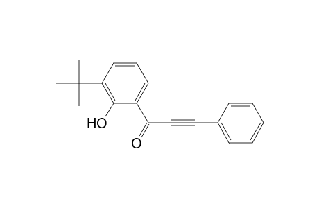 1-(2-Hydroxy-3-tert-butylphenyl)-3-phenyl-2-propyn-1-one