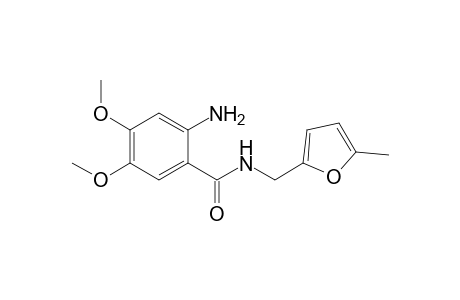N-[5'-Methyl-2'-furyl)methyl]-2-amino-4,5-dimethoxy-benzamide