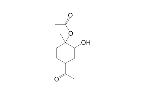(1,2,4-)-4-Acetyl-1-methylcyclohexane-1,2-diol acetate