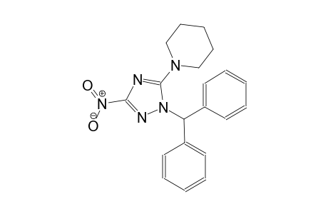 1-(1-benzhydryl-3-nitro-1H-1,2,4-triazol-5-yl)piperidine