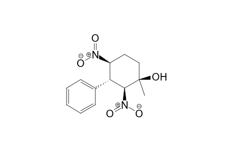 (1R,2S,3R,4S)-1-Methyl-2,4-dinitro-3-phenylcyclohexan-1-ol