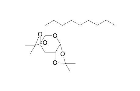 6-Deoxy-1,2 : 3,4-di-O-isopropylidene-6-C-octyl-.alpha.-D-galactopyranose