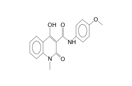 1-methyl-3-(4-methoxyphenylcarbamoyl)-4-hydroxy-1,2-dihydro-2-quinolone