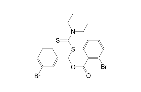 (3-bromophenyl){[(diethylamino)carbothioyl]sulfanyl}methyl 2-bromobenzoate