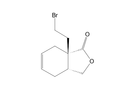(3ARS,7ARS)-7A-(2-BROMOETHYL)-3A,4,7,7A-TETRAHYDRO-ISOBENZOFURANONE
