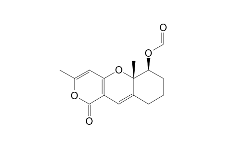 CIS-3,5A-DIMETHYL-6-(FORMYLOXY)-1H,7H-5A,6,8,9-TETRAHYDRO-1-OXOPYRANO-[4.3-B]-[1]-BENZOPYRAN