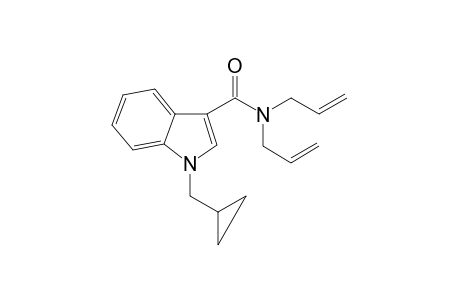 1-Cyclopropylmethyl-N,N-di(prop-2-en-1-yl)-1H-indole-3-carboxamide