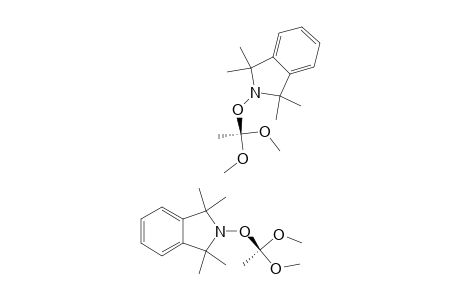 1,1-DIMETHOXY-1-(1,1,3,3-TETRAMETHYL-2,3-DIHYDRO-1H-ISOINDOL-2-YLOXY)-ETHANE