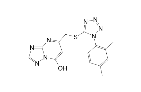 5-({[1-(2,4-dimethylphenyl)-1H-tetraazol-5-yl]sulfanyl}methyl)[1,2,4]triazolo[1,5-a]pyrimidin-7-ol