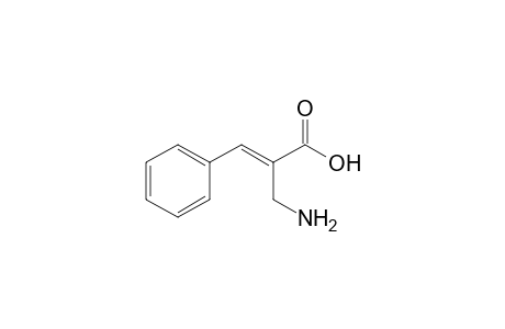 (E)-2-(aminomethyl)-3-phenyl-2-propenoic acid