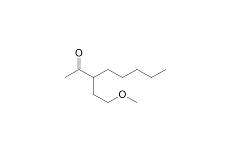 3-(2-Methoxyethyl)octan-2-one