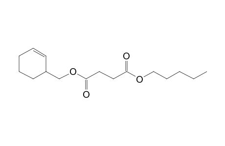 Succinic acid, cyclohex-2-enylmethyl pentyl ester