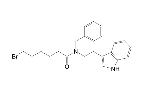 6-Bromo-N-benzyl-N-(2-indol-3-ylethyl)hexanamide