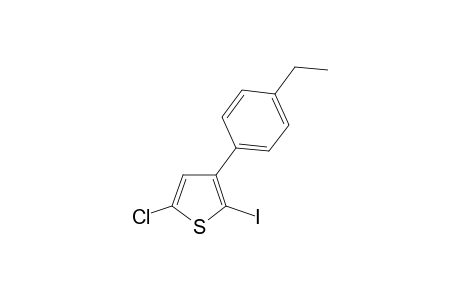 5-Chloro-3-(4-ethyl-phenyl)-2-idoo-thiophene