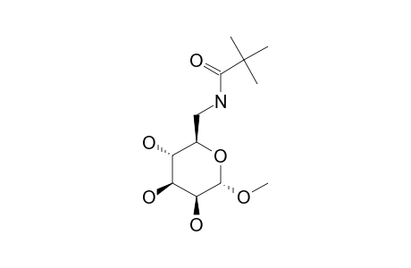 2,2-dimethyl-N-[[(2R,3S,4S,5S,6S)-3,4,5-trihydroxy-6-methoxy-tetrahydropyran-2-yl]methyl]propionamide